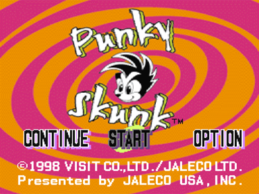 Punky Skunk - Screenshot - Game Title (North America) - 640x480