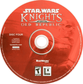 Star Wars: Knights of the Old Republic - Disc (North America) - 715x722