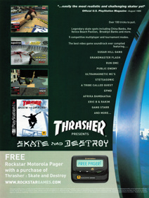 Thrasher Presents: Skate and Destroy - Advertisement Flyer - Front (United States) - 1665x2200
