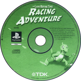 The Land Before Time: Great Valley Racing Adventure - Disc (Europe) - 1500x1500