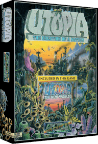 Utopia: The Creation of a Nation & Utopia: The New Worlds - Box - 3D (Europe) - 850x1244