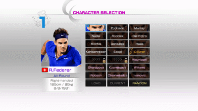 Virtua Tennis 4 - Screenshot - Game Select (World) - 1280x720