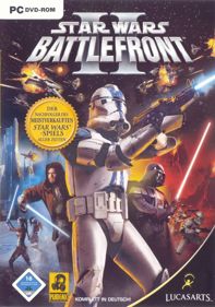 Star Wars Battlefront II (Classic, 2005) - Box - Front (Germany) - 561x800