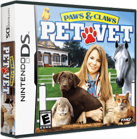 Paws & Claws: Pet Vet - Box - 3D (North America) - 865x876