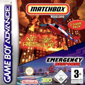 Matchbox Missions: Air, Land and Sea Rescue & Emergency Response - Box - Front (Europe) - 720x720