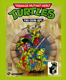Teenage Mutant Hero Turtles: The Coin-Op! - Box - Front - Reconstructed (Europe) - 896x1080
