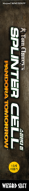 Tom Clancy's Splinter Cell: Pandora Tomorrow - Box - Spine (Korea) - 173x1115