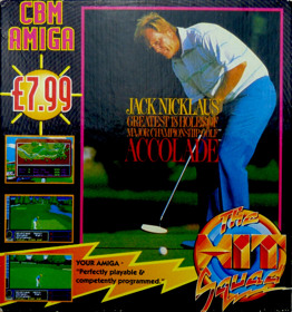 Jack Nicklaus' Greatest 18 Holes of Major Championship Golf - Box - Front (United Kingdom) - 1166x1248