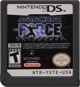 Star Wars: The Force Unleashed - Cart - Front (North America) - 517x564