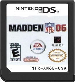 Madden NFL 06 - Cart - Front (North America) - 517x564