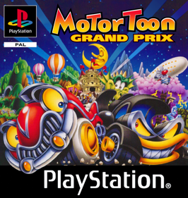 Motor Toon Grand Prix - Fanart - Box - Front (World) - 870x918