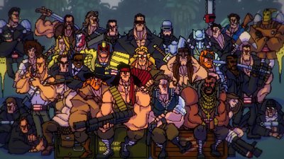 Broforce - Fanart - Background (United States) - 1191x670
