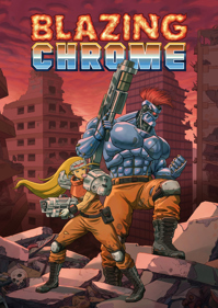 Blazing Chrome - Box - Front - Reconstructed (World) - 1063x1500