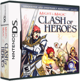 Might & Magic: Clash of Heroes - Box - 3D (North America) - 868x881