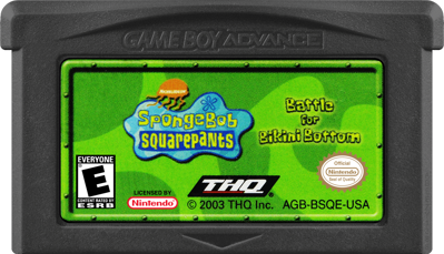 SpongeBob SquarePants: Battle for Bikini Bottom - Cart - Front (North America) - 1000x574