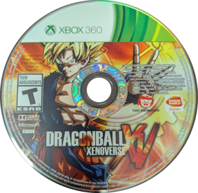 Dragon Ball: Xenoverse - Disc (North America) - 1005x981
