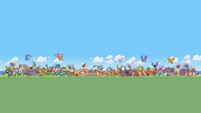 Pokémon HOME - Fanart - Background (World) - 1920x1080