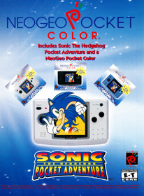 Sonic the Hedgehog Pocket Adventure - Advertisement Flyer - Front (United States) - 1620x2200