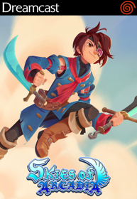 Skies of Arcadia - Fanart - Box - Front (North America) - 490x710