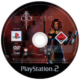 BloodRayne 2 - Disc (Europe) - 1280x1280