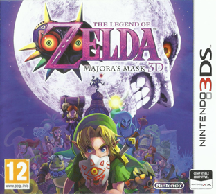The Legend of Zelda: Majora's Mask 3D - Box - Front (Europe) - 891x800