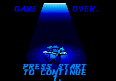 Wonder Dog - Screenshot - Game Over (World) - 640x448