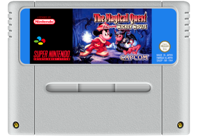 The Magical Quest Starring Mickey Mouse - Cart - Front (France) - 811x560