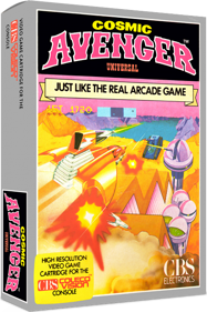 Cosmic Avenger - Box - 3D (Europe) - 439x659
