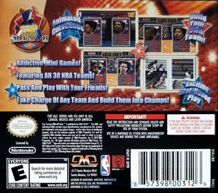 Top Trumps: NBA All Stars - Box - Back (North America) - 1262x1114