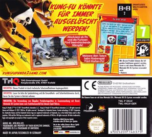 Kung Fu Panda 2 - Box - Back (Germany) - 886x800