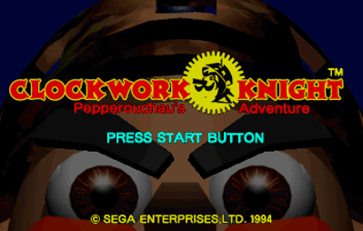 Clockwork Knight - Screenshot - Game Title (Japan) - 352x224