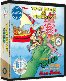 Yogi Bear & Friends in the Greed Monster: A Treasure Hunt - Box - 3D (Europe) - 804x992