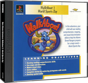 Mars Moose Adventure: Walkabout 3: World Sports Day - Box - 3D (North America) - 1409x1330