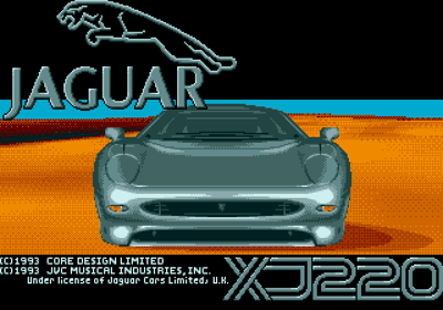 Jaguar XJ220 - Screenshot - Game Title (North America) - 640x448