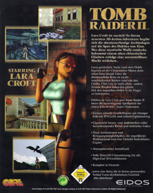Tomb Raider II - Box - Back (Germany) - 1274x1611