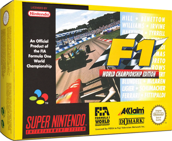 F1 World Championship Edition - Box - 3D (Europe) - 897x738