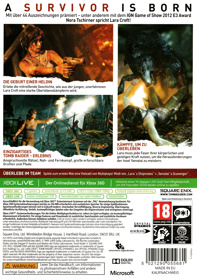 Tomb Raider - Box - Back (Europe) - 3021x4291