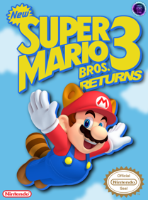 NEW Super Mario Bros. 3 Returns - Fanart - Box - Front (North America) - 663x891