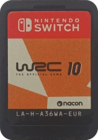 WRC 10: The Official Game - Cart - Front (Europe) - 312x445