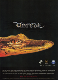 Unreal - Advertisement Flyer - Front (United Kingdom) - 1611x2200