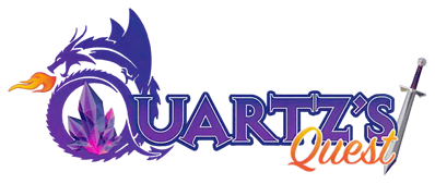 Quartz's Quest - Clear Logo (World) - 2400x1018