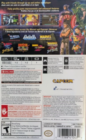 MARVEL vs. CAPCOM Fighting Collection: Arcade Classics - Box - Back (North America) - 475x774