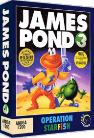 James Pond 3: Operation Starfi5h - Box - 3D (Europe) - 850x1244