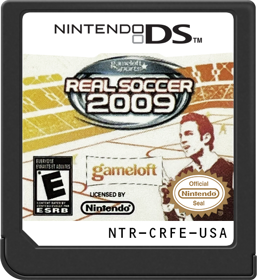 Real Soccer 2009 - Cart - Front (North America) - 517x564