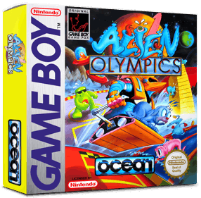 Alien Olympics - Box - 3D (Europe) - 1016x998