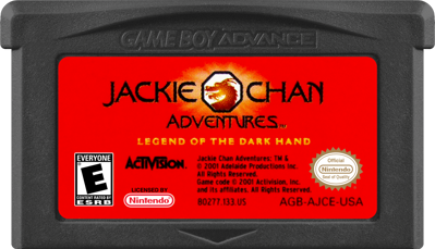 Jackie Chan Adventures: Legend of The Dark Hand - Cart - Front (North America) - 1000x574