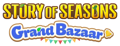 Story of Seasons: Grand Bazaar: Nintendo Switch 2 Edition - Clear Logo (World) - 1468x569