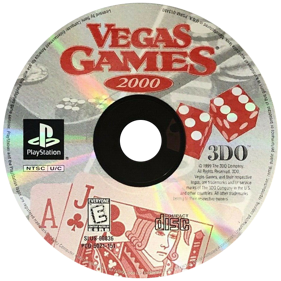 Vegas Games 2000 - Disc (North America) - 600x600