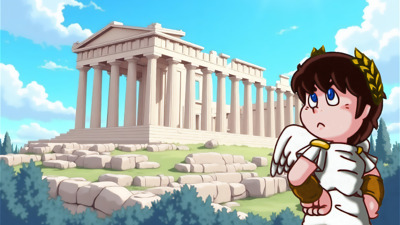 Kid Icarus: Of Myths and Monsters - Fanart - Background (World) - 1920x1080