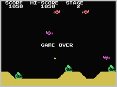 Aerial - Screenshot - Game Over (World) - 256x192